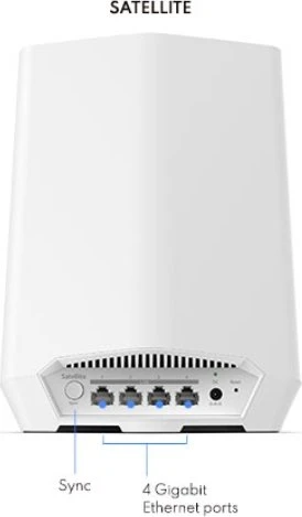 Netgear Orbi Pro Wi-Fi 6 SXK50B3, AX5400, Router und 2x Repeater Set, 3er-Bundle