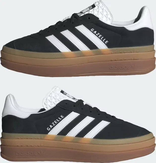 adidas Gazelle Bold core black/cloud white (Damen)