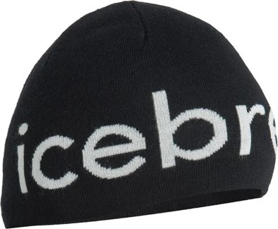 Icebreaker Merino Beanie black/ecru heather