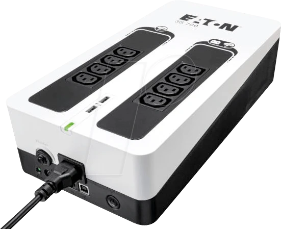 Eaton 3S Gen2 UPS, 700VA, 4+4x C13, USB