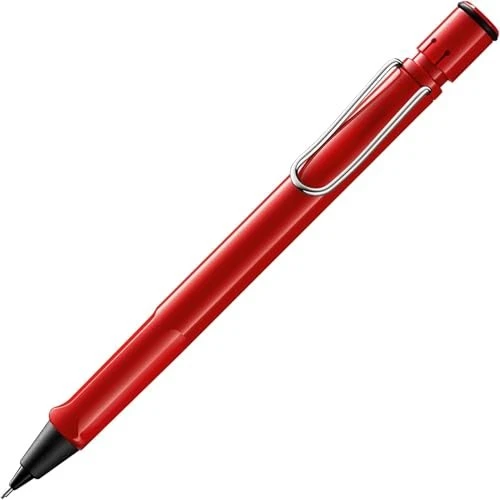 Lamy Safari Druckbleistift F 0.7mm graphit, rot, Radierer
