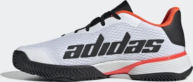 adidas Barricade cloud white/core black/solar red (Junior)
