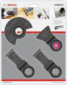 Bosch Professional Boden/Einbau Zubehörset für Multifunktionswerkzeug, 4-tlg.