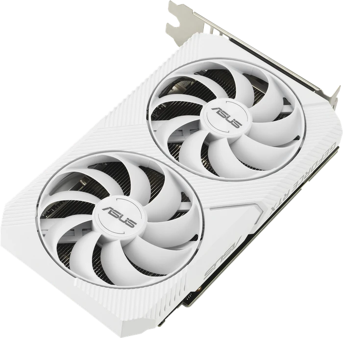 ASUS Dual GeForce RTX 3060 White OC, DUAL-RTX3060-O8G-WHITE, 8GB GDDR6, HDMI, 3x DP