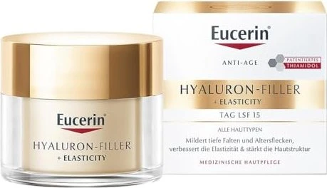 Eucerin Anti-Age Hyaluron-Filler + Elasticity Tagespflege Creme LSF15, 50ml
