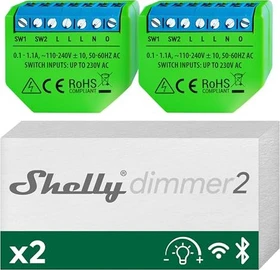 Shelly Dimmer 2, Dimmaktor, 2er-Pack (SHEL-2DIM#2)