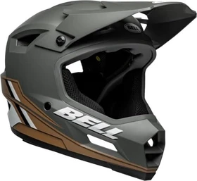 Bell Sanction 2 DLX MIPS Fullface-Helm alpine matte dark grey/tan