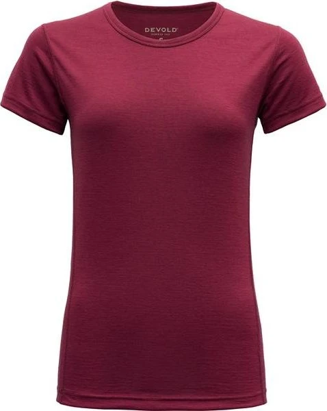Devold Breeze Merino 150 Funktionsshirt kurzarm beetroot (Damen)