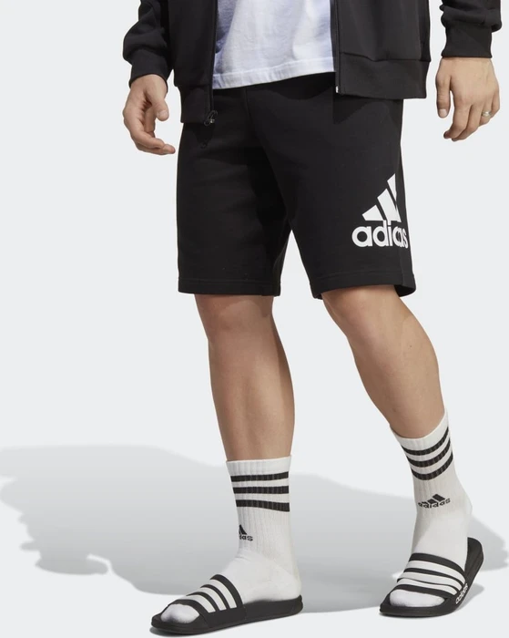 adidas Essentials Big Logo French Terry Shorts schwarz (Herren)