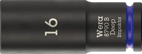 Wera 8790 B Impaktor Deep Außensechskant Steckschlüssel 3/8", 16x63mm
