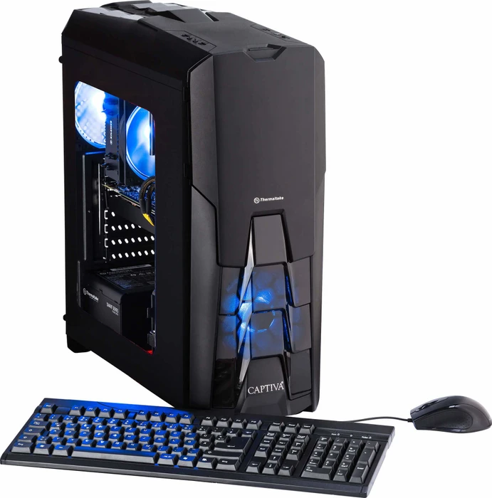 Captiva Gaming PC, Core i7-8700K, 16GB RAM, 480GB SSD, 1TB HDD, GeForce RTX 2080