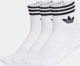 adidas 3-Streifen Ankle Socken weiß, 3 Paare