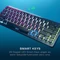 Roccat Vulcan II Mini Air, LEDs RGB, schwarz, TITAN II OPTICAL BROWN, USB/Bluetooth, DE Vorschaubild