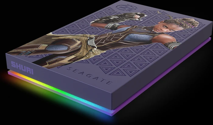 Seagate FireCuda Gaming HDD - Shuri Special Edition, 2TB, +Rescue, USB 3.0 Micro-B