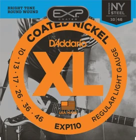 D'Addario EXP Coated Nickel Wound Light