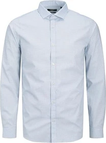 Jack & Jones Slim Fit Hemd langarm chambray blue (Herren)