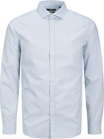 Jack & Jones Slim Fit Hemd langarm chambray blue (Herren)