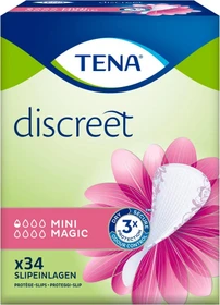 Tena Lady Discreet Ultra Mini Magic, 204 Stück (6x 34 Stück)