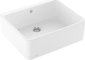 Villeroy & Boch Spülstein 60 X Becken mittig stone white