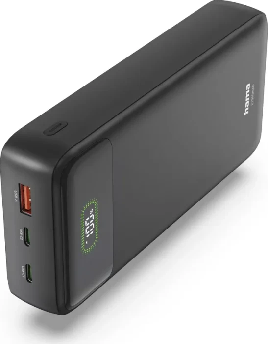 Hama Power Pack PD27-W65 27000mAh grau