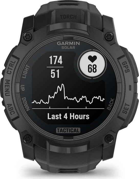 Garmin Instinct 3 Solar Tactical Edition 50mm schwarz