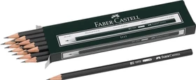 Faber-Castell SV 1111 Bleistift HB graphit, schwarz, 12er-Pack