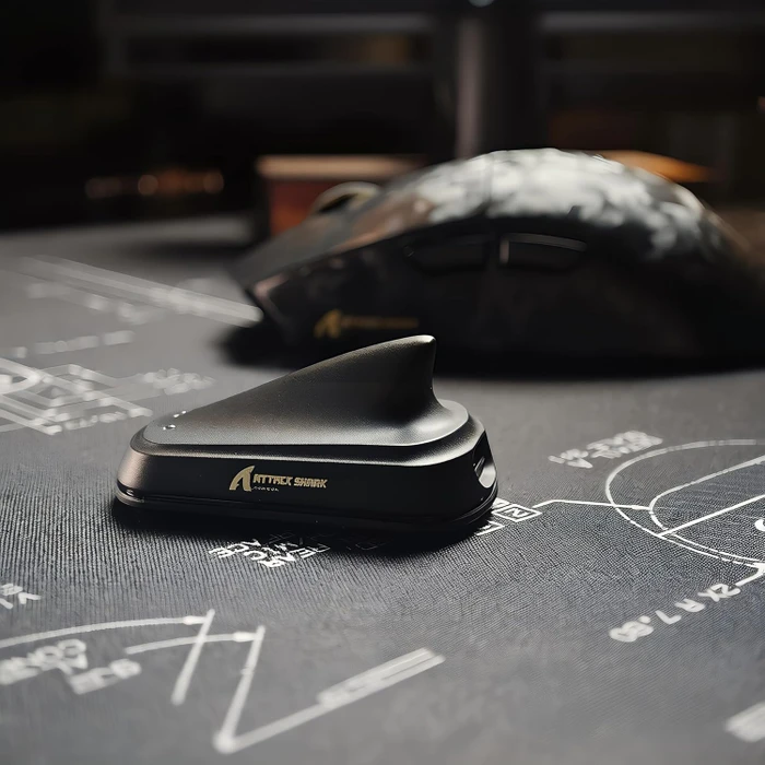 Attack Shark X11 Ultra Carbon Fiber 8KHz Wireless, Forged Black, USB/Bluetooth