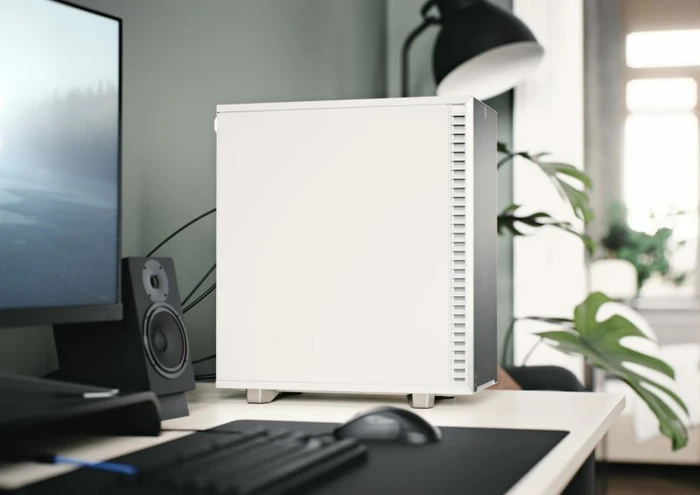 Fractal Design Define 7 Compact White Solid, schallgedämmt