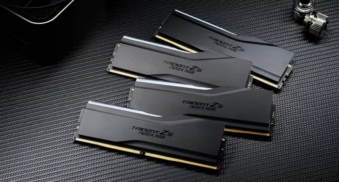 G.Skill Trident Z5 NeoX RGB Matte Black UDIMM 32GB Kit, DDR5-6000, CL26-36-36-32