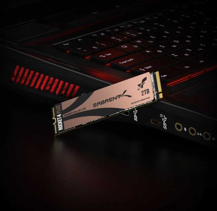 Sabrent Rocket 4 Plus 2TB, M.2 2280 / M-Key / PCIe 4.0 x4