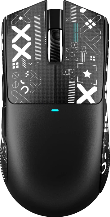 Attack Shark X11SE Wireless Gaming Mouse schwarz, inkl. Grip Tape, USB/Bluetooth