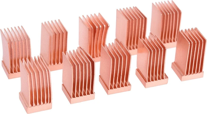 Alphacool RAM-Kühler selbstklebende Kühlrippen 6.5x6.5mm, 10 Stück