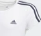 adidas Designed 2 Move 3-Streifen Funktionsshirt kurzarm white/legend ink (Junior) Vorschaubild