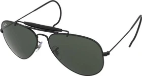 Ray-Ban RB3030 Outdoorsman 58mm schwarz/grün