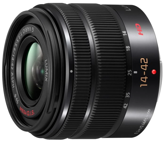 Panasonic Lumix G Vario 14-42mm 3.5-5.6 II ASPH OIS schwarz