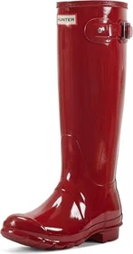 Hunter Boots Original Tall Gloss Wellington military red (Damen)