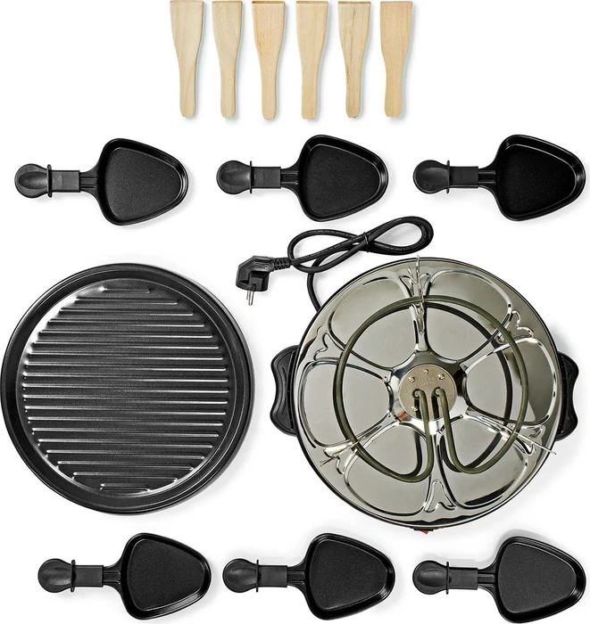 Nedis FCRA210FBK6 Gourmet Raclette