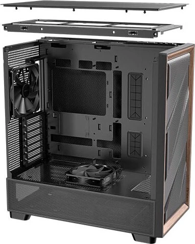Antec Flux SE, schwarz/braun