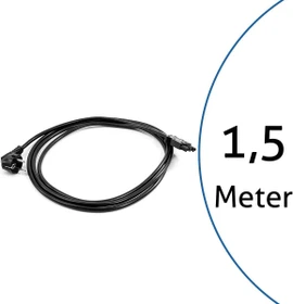 Bachmann Gerätezuleitung Kabel Schuko GST18, 1.5m, schwarz