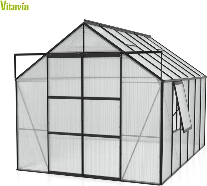 Vitavia Jupiter 9900 HKP 4mm Gewächshaus schwarz