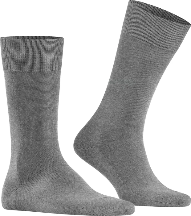Falke Family Socken light greymel. (Herren)