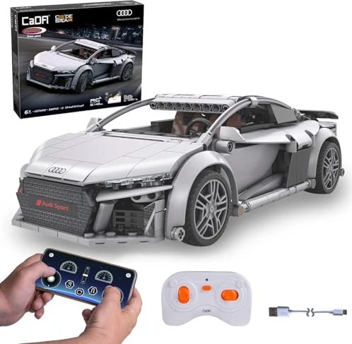 Jamara CaDA RC Audi R8 Coupé 1:14 grau