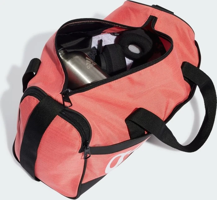 adidas Essentials Linear XS Duffelbag Sporttasche preloved scarlet/black/white