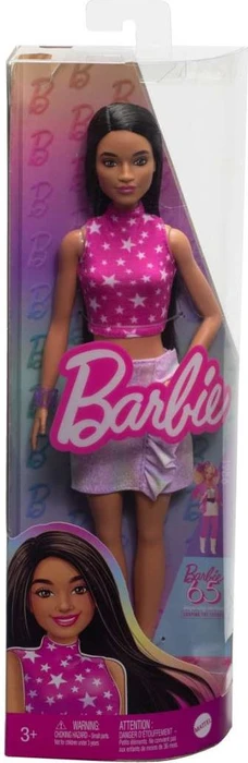 Mattel Barbie - Fashionistas Barbie im Rock pink metallic