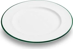 Gmundner Keramik Grüner Rand Dessertteller Gourmet 22cm