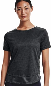 Under Armour Tech Vent Funktionsshirt kurzarm schwarz/weiß (Damen)