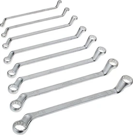 KS Tools Doppelringschlüssel Schraubenschlüsselsatz, 8-tlg.