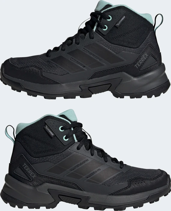 adidas Terrex Eastrail 3 Mid Climaproof carbon/core black/semi flash aqua (Damen)
