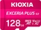 KIOXIA EXCERIA PLUS G3 R210/W90 128GB Kit, UHS-I U3, A2, Class 10 Vorschaubild