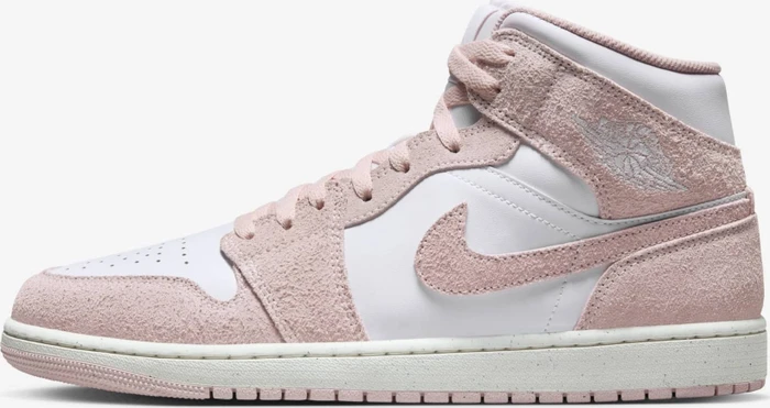 Nike Air Jordan 1 Mid SE white/sail/legend pink (Herren)